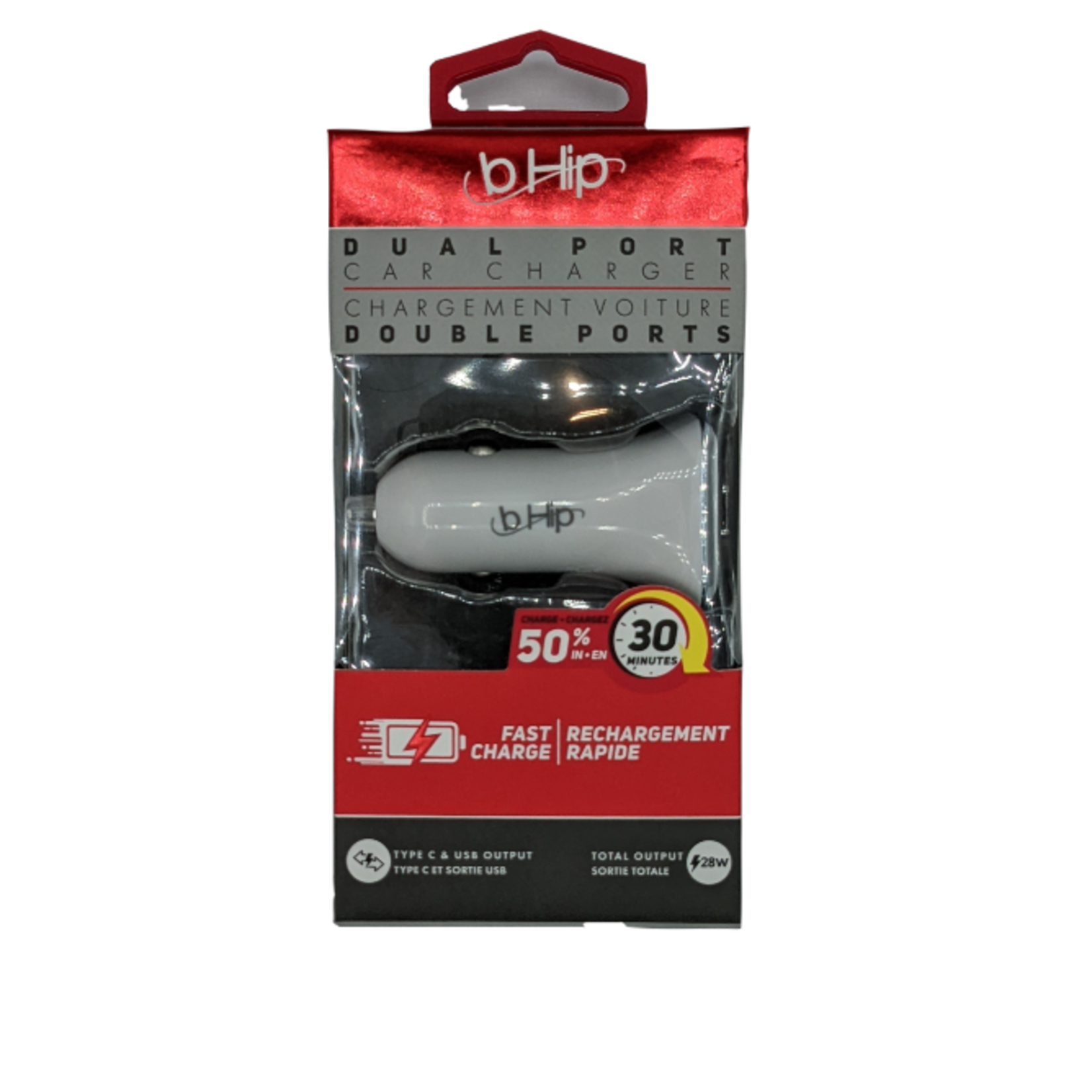 bHip Dual Port Car Charger