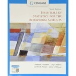 Essentials of Statistics for the Behavioral Sciences, 10th Edition