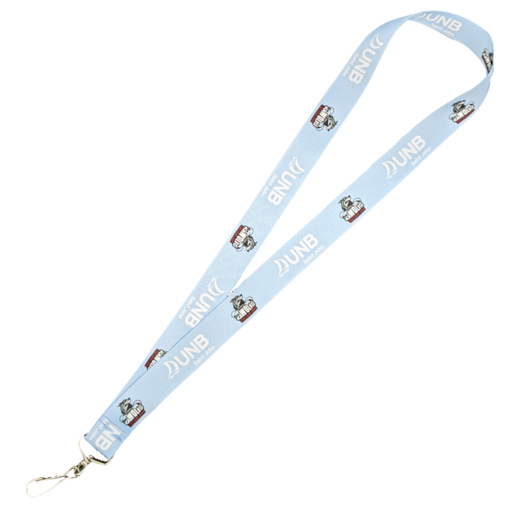 Seawolves UNBSJ Lanyard Seawolves Blue