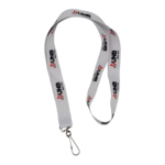 UNBSJ Lanyard White