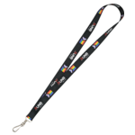 UNBSJ Pride Lanyard Black