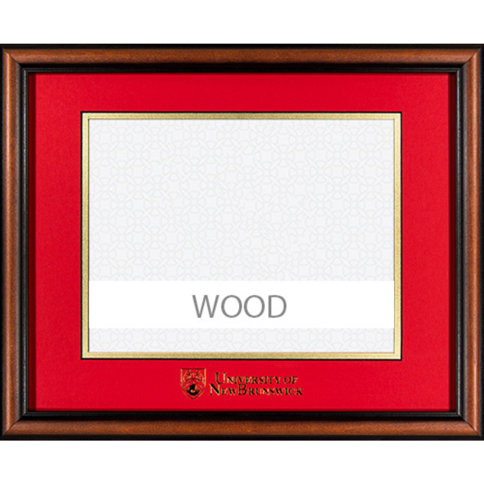 Proudly UNB UNB Wood Frame
