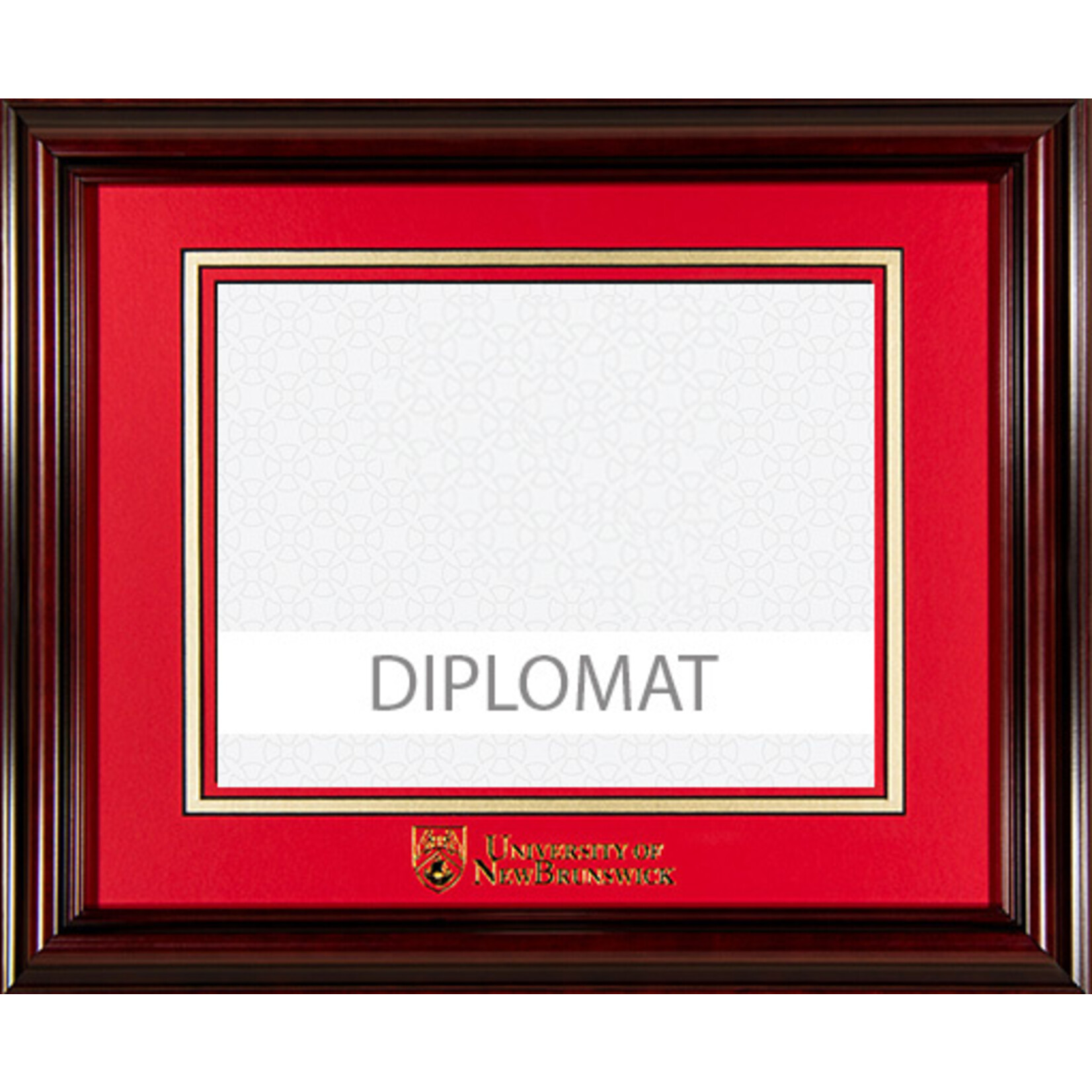 Proudly UNB UNB Diplomat Frame