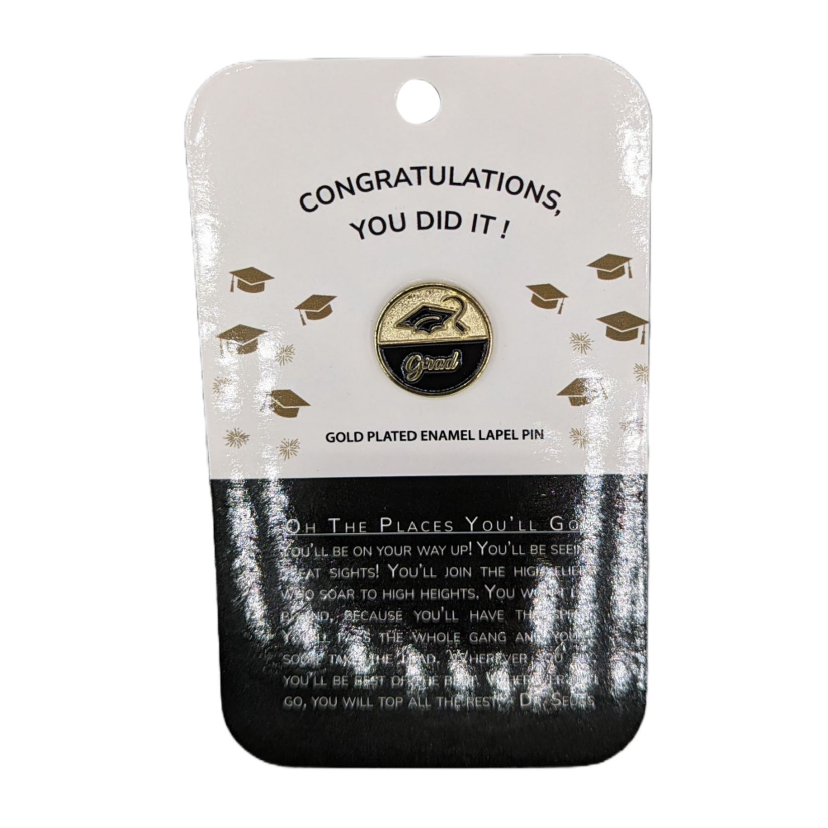 Grad Script Pin