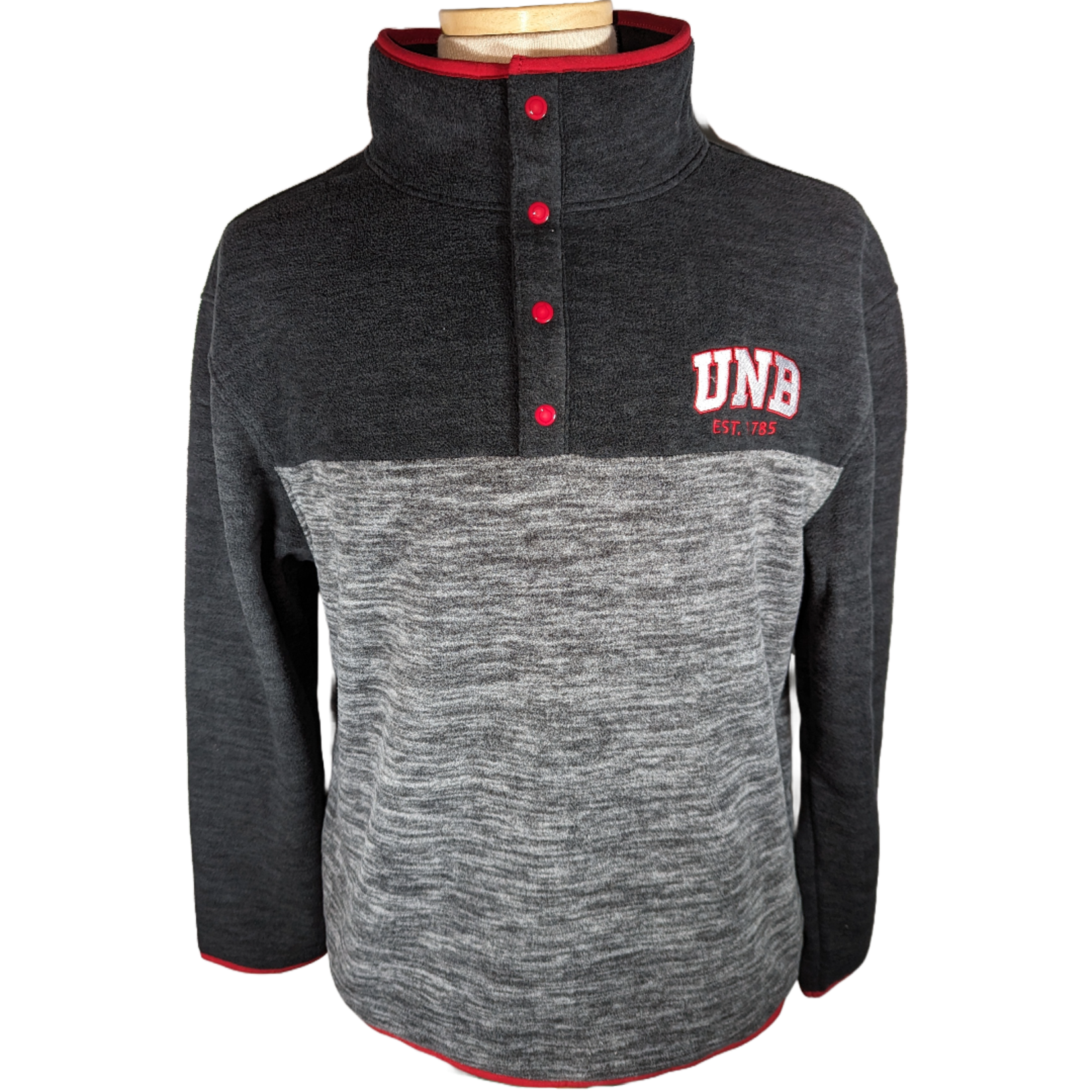 Unisex Polar Fleece Top - Charcoal/Grey