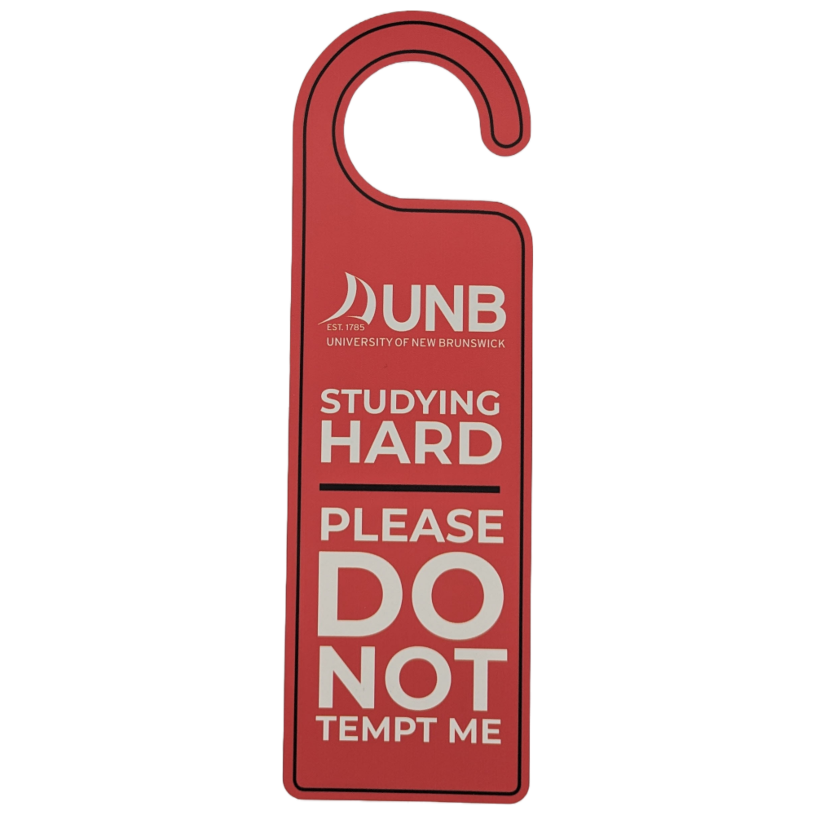 Door Hanger - Studying Hard