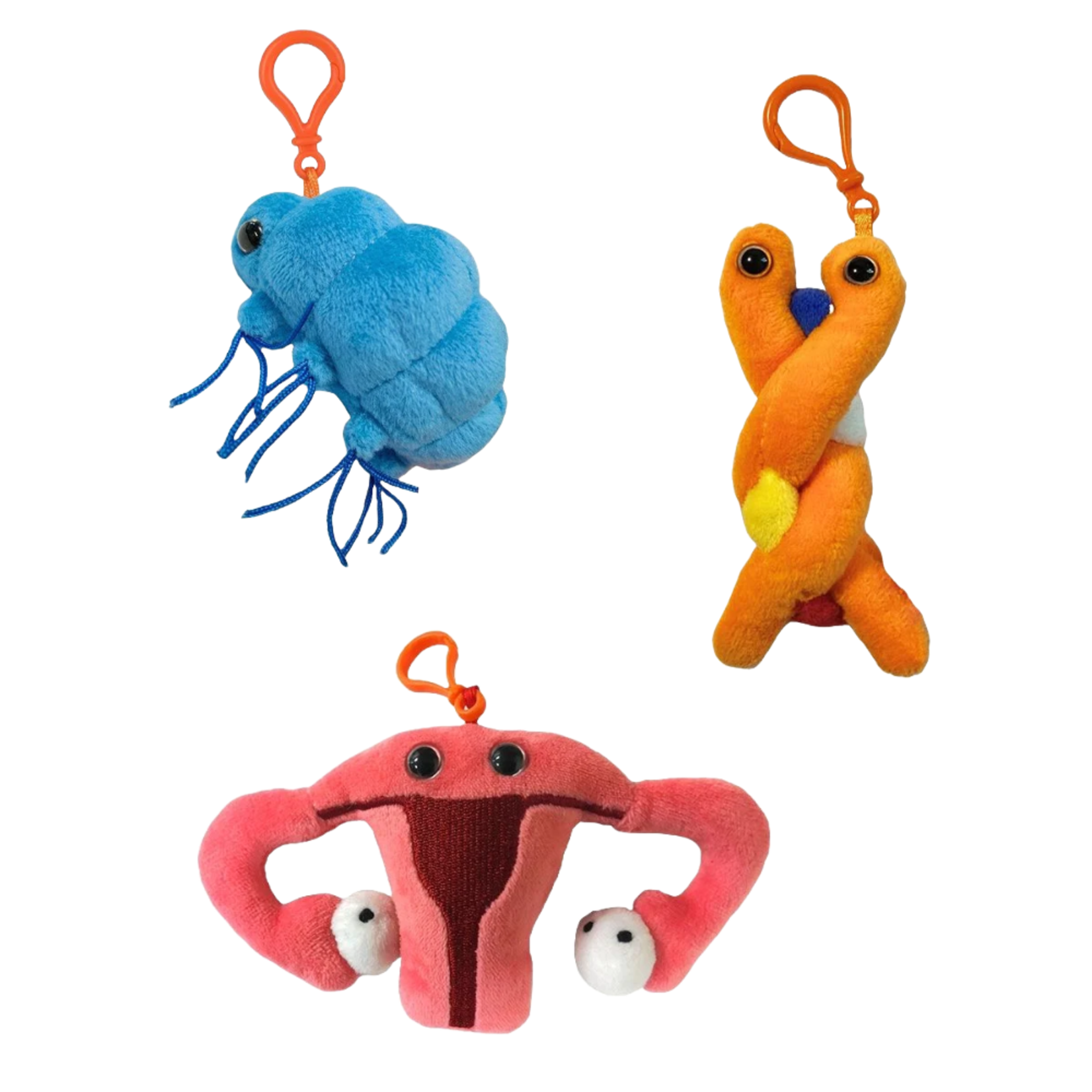 Giant Microbes Keychains