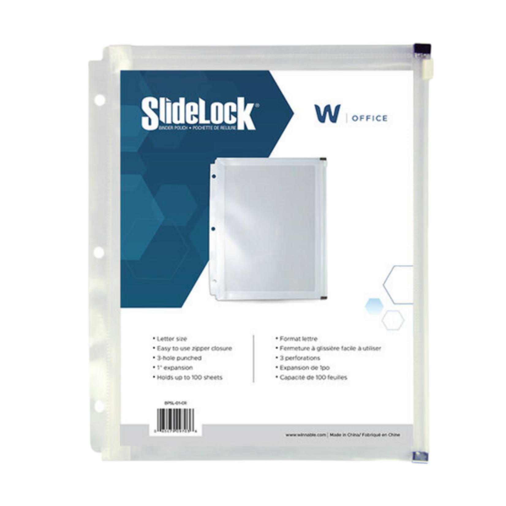 Winnable Slidelock® Binder Pouch