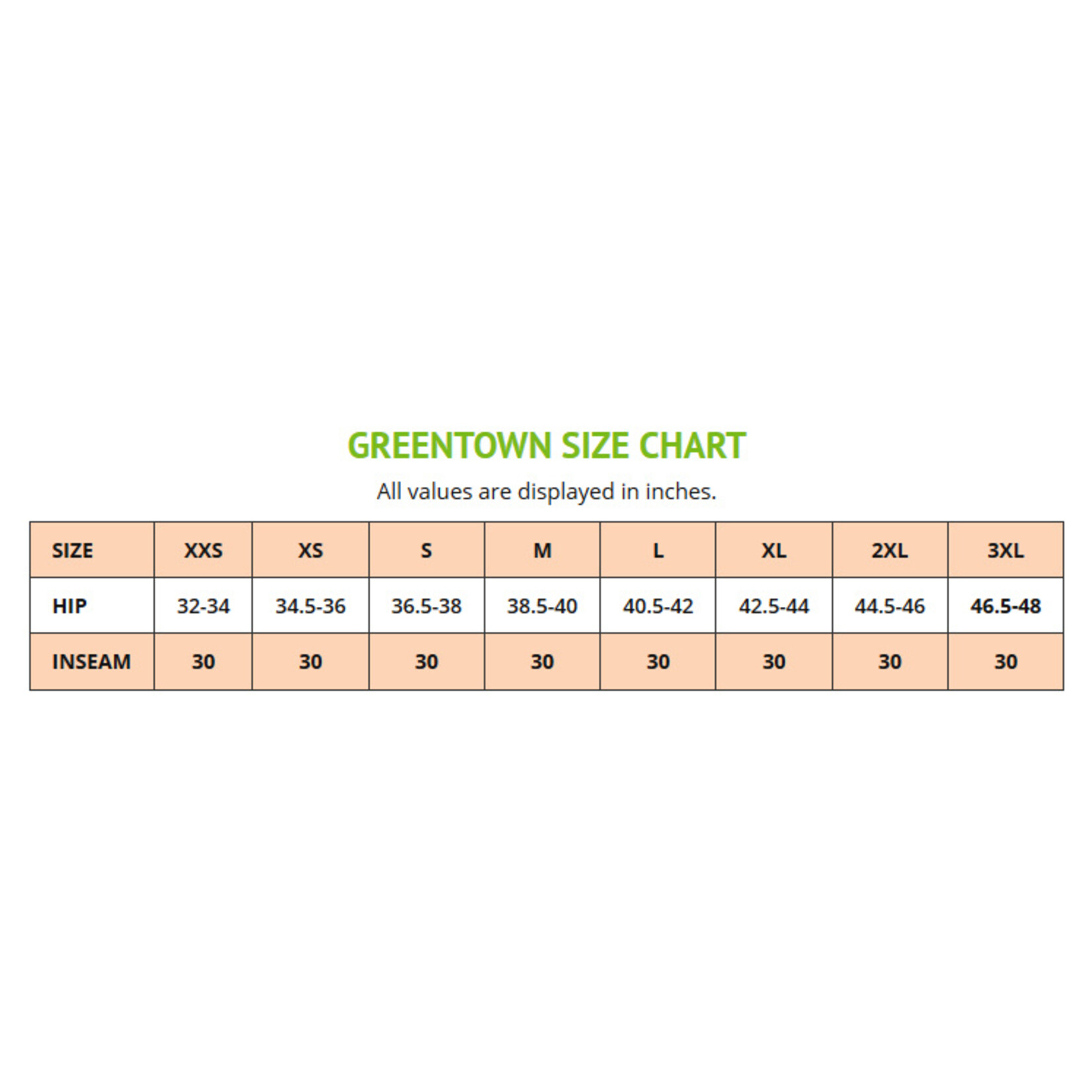 Greentown Classix Unisex Scrub Bottoms