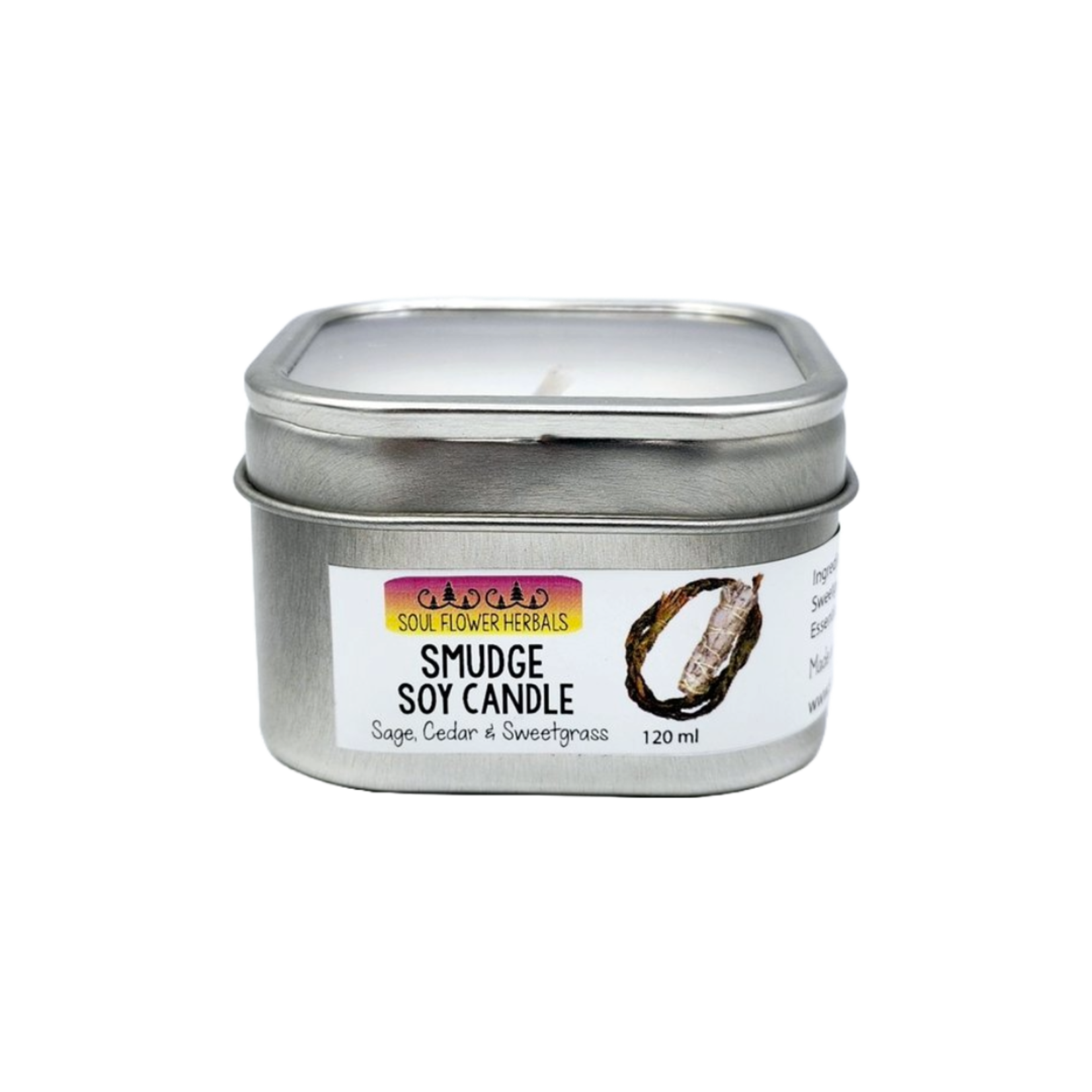 Soul Flower Herbals Candle