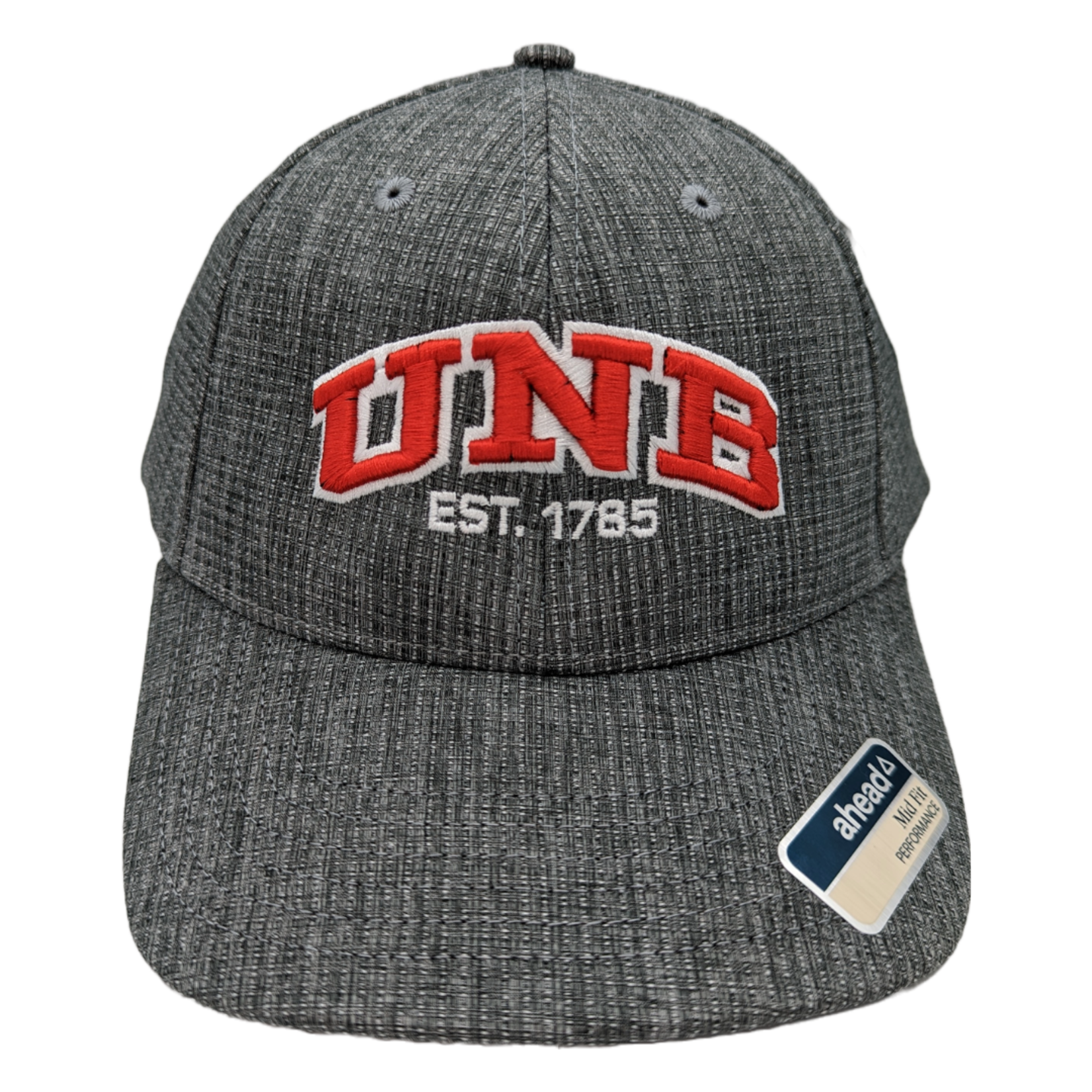 UNB "Est 1785" Grid Cap -  Grey Heather