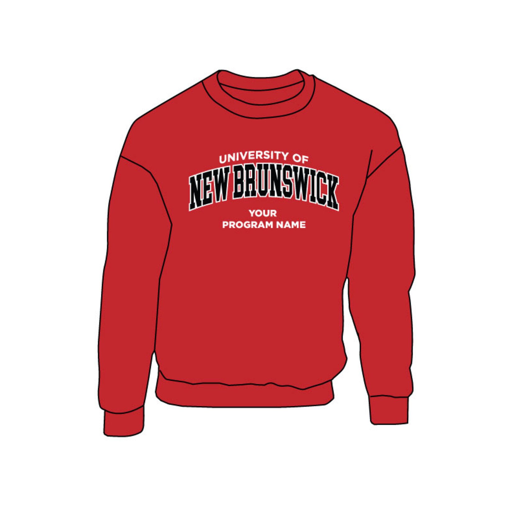 Special Order Program Crewneck: Red