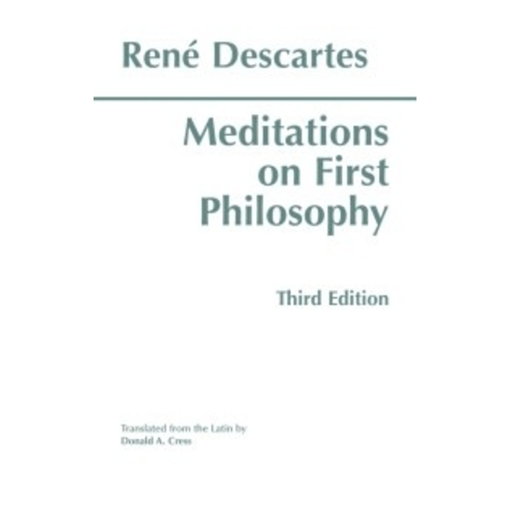 USED Meditations on First Philosophy