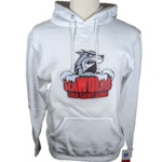 Russell Athletic Seawolves Dri-Power Pullover Fleece Hoodie White Small