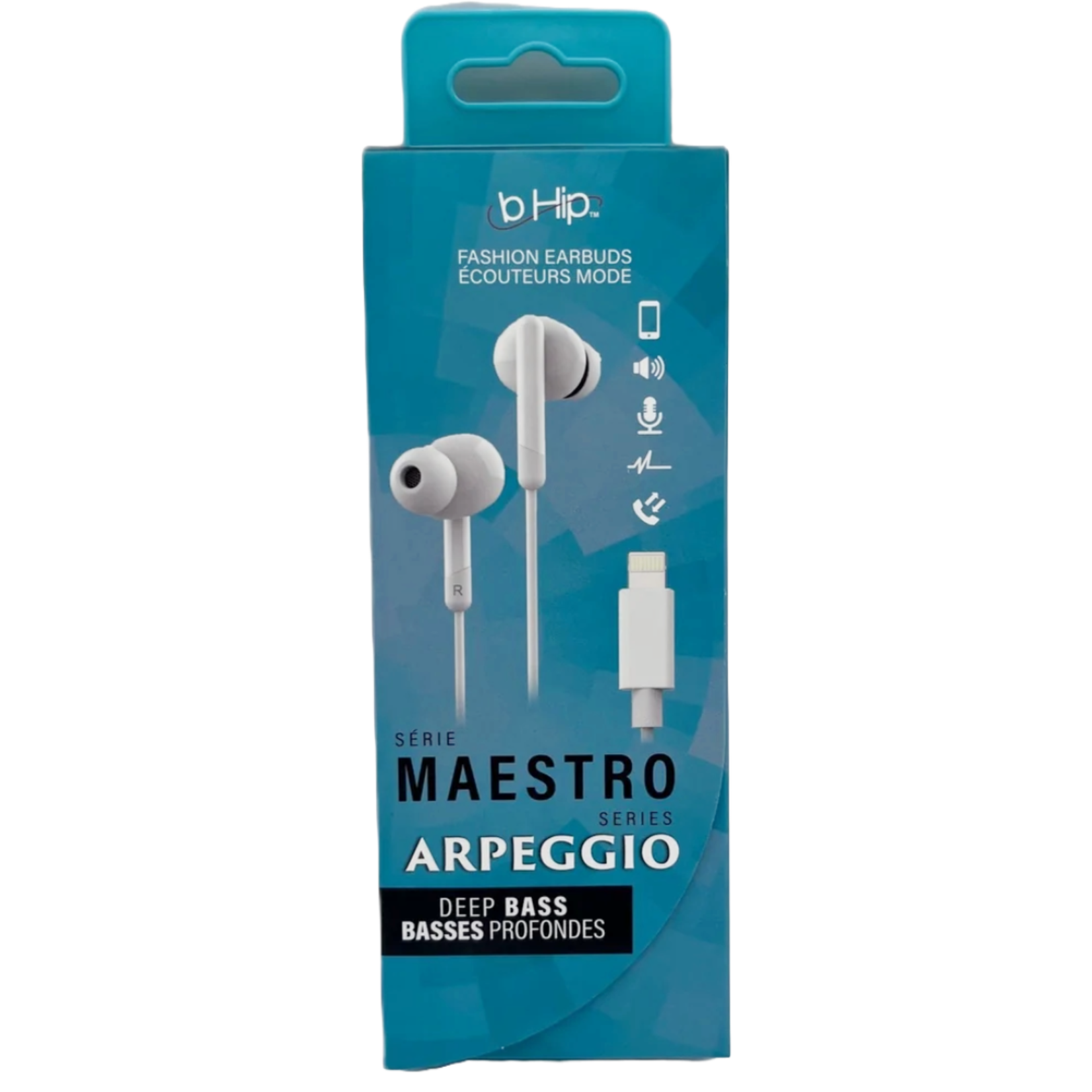 bHip Maestro Series Earbuds Arpeggio (8-Pin)