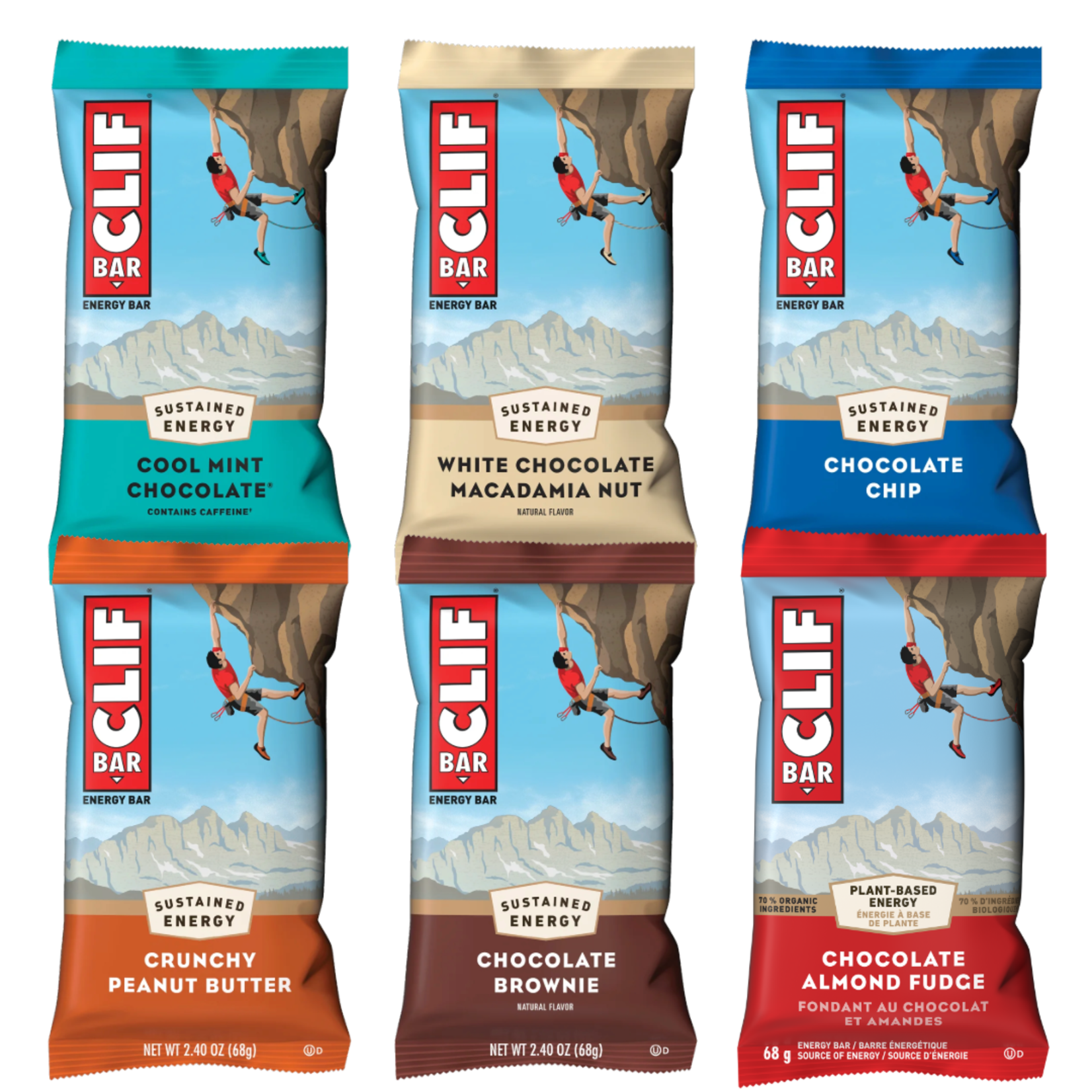 Clif Bars 68g - Assorted