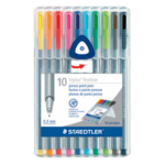 Staedtler Fineliner Triplus Pens 0.3mm - 10pk.