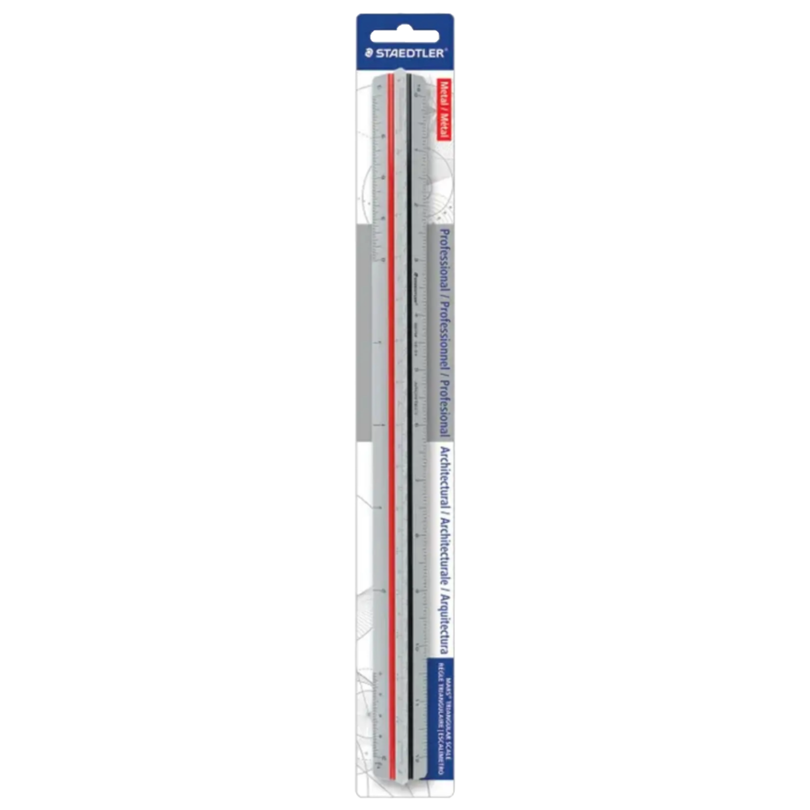 Staedtler 12" Triangular Architect Ruler