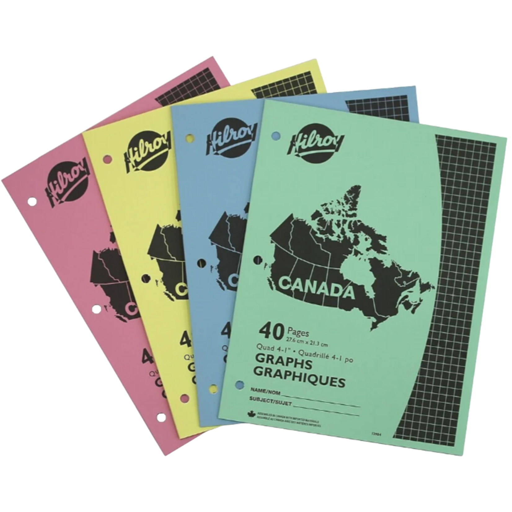 Hilroy Quad Ruled Exercise Book - 40 pgs.