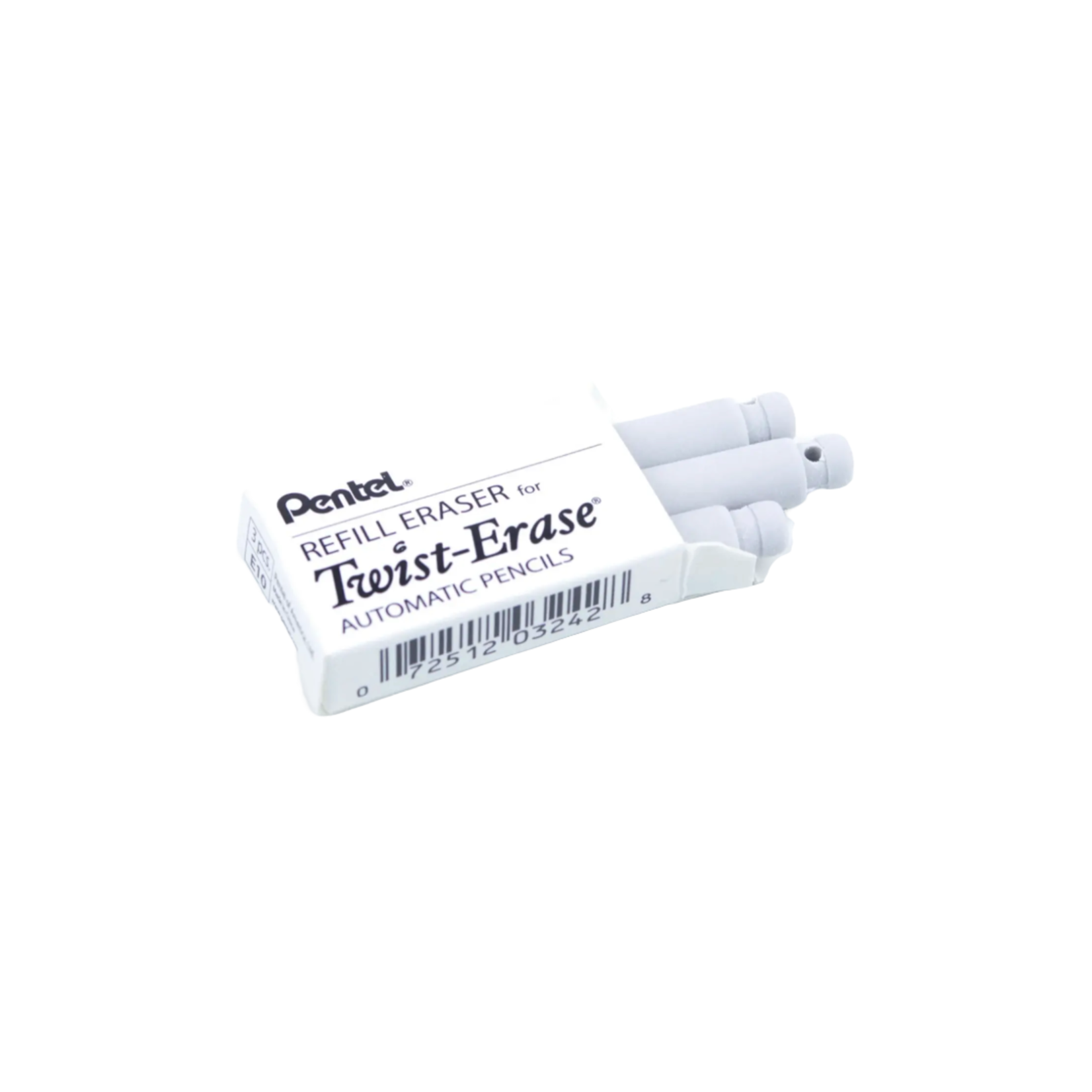 Pentel Quick Click Refill Erasers - 3 Pack