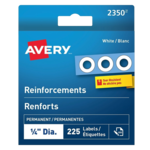 Avery Page Reinforcements 1/4" - 225pk.