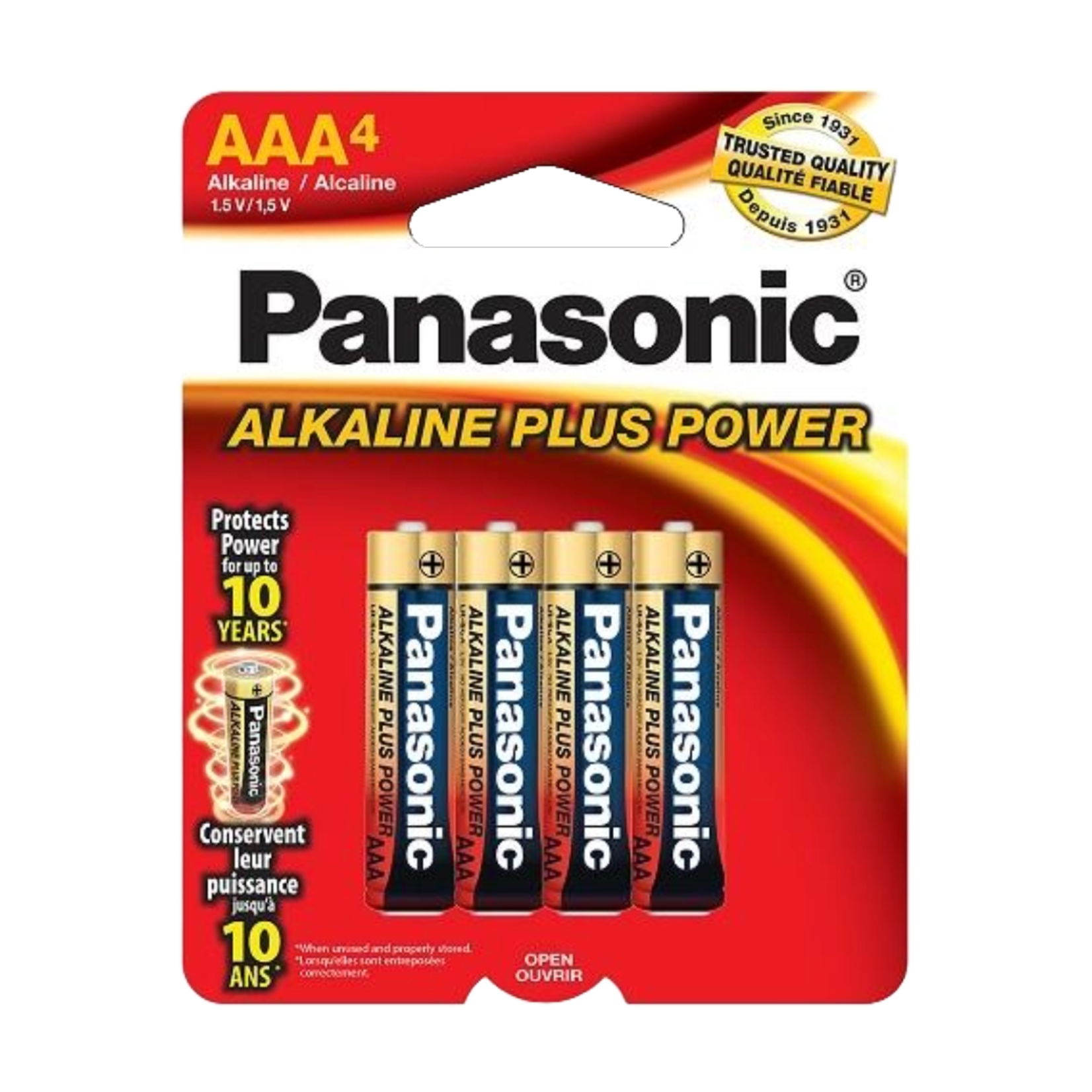 Panasonic AAA Batteries - 4 Pack