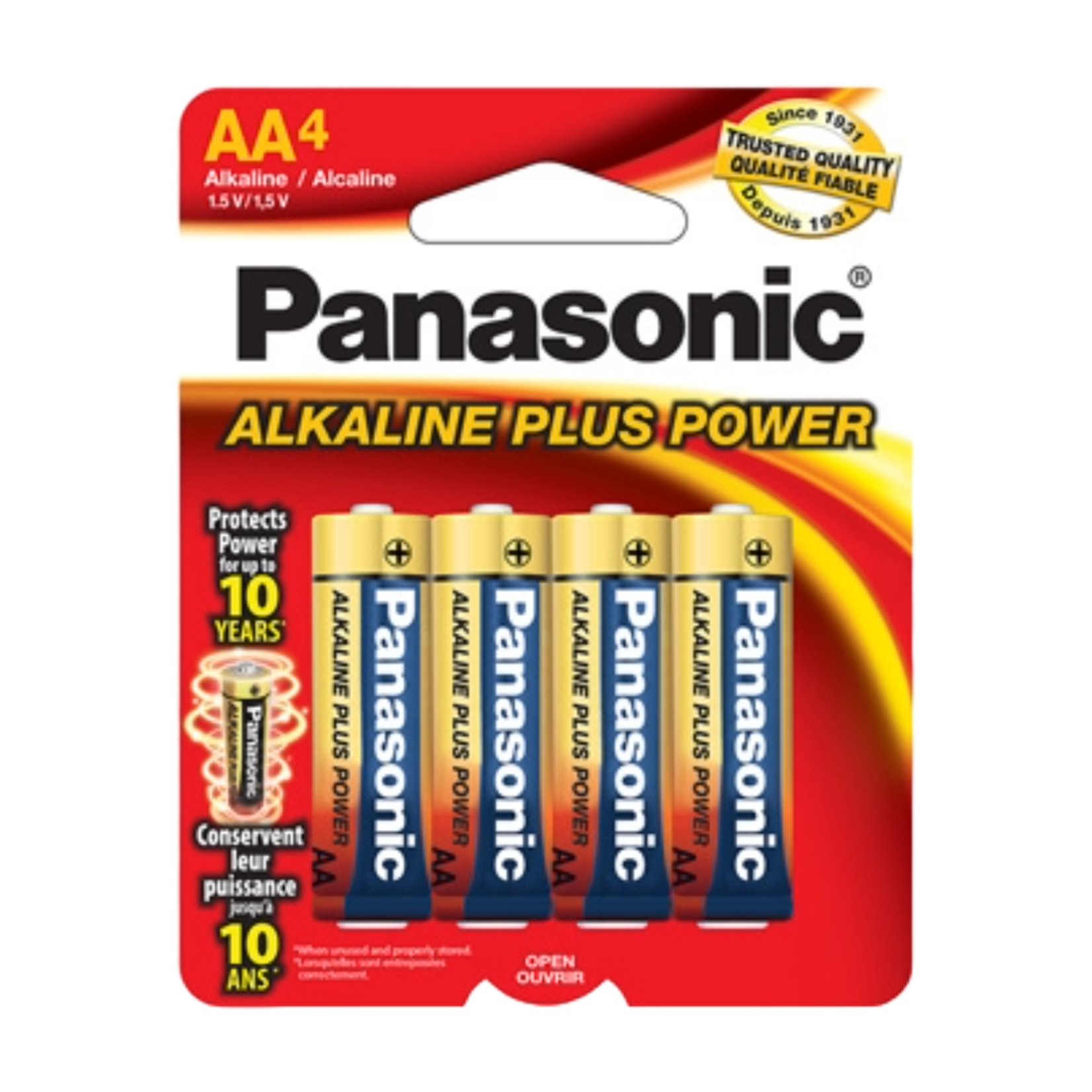 Panasonic AA Batteries - 4 Pack