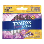Tampax Pocket Radiant Tampon 3 Pack