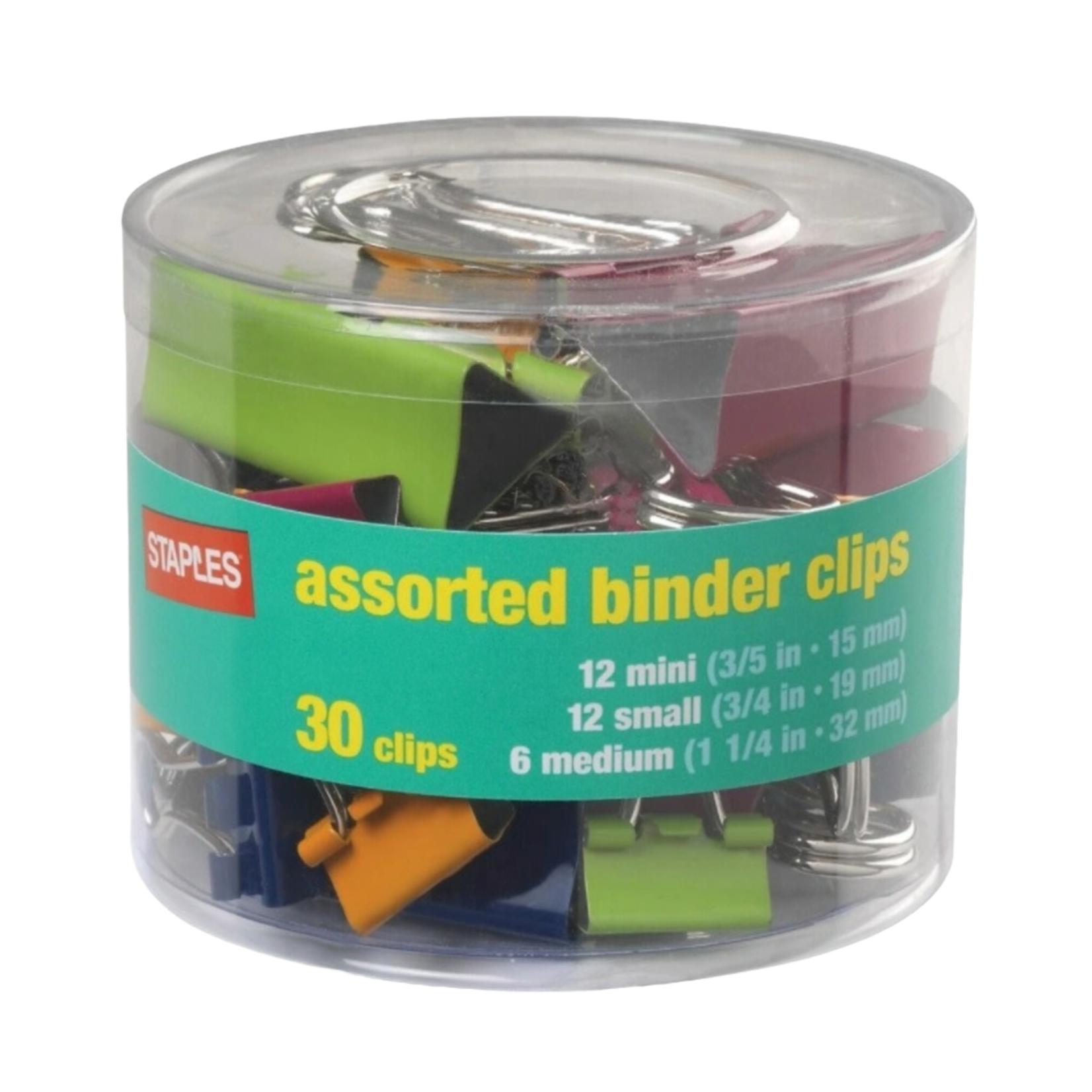 Staples Staples Assorted Binder Clips