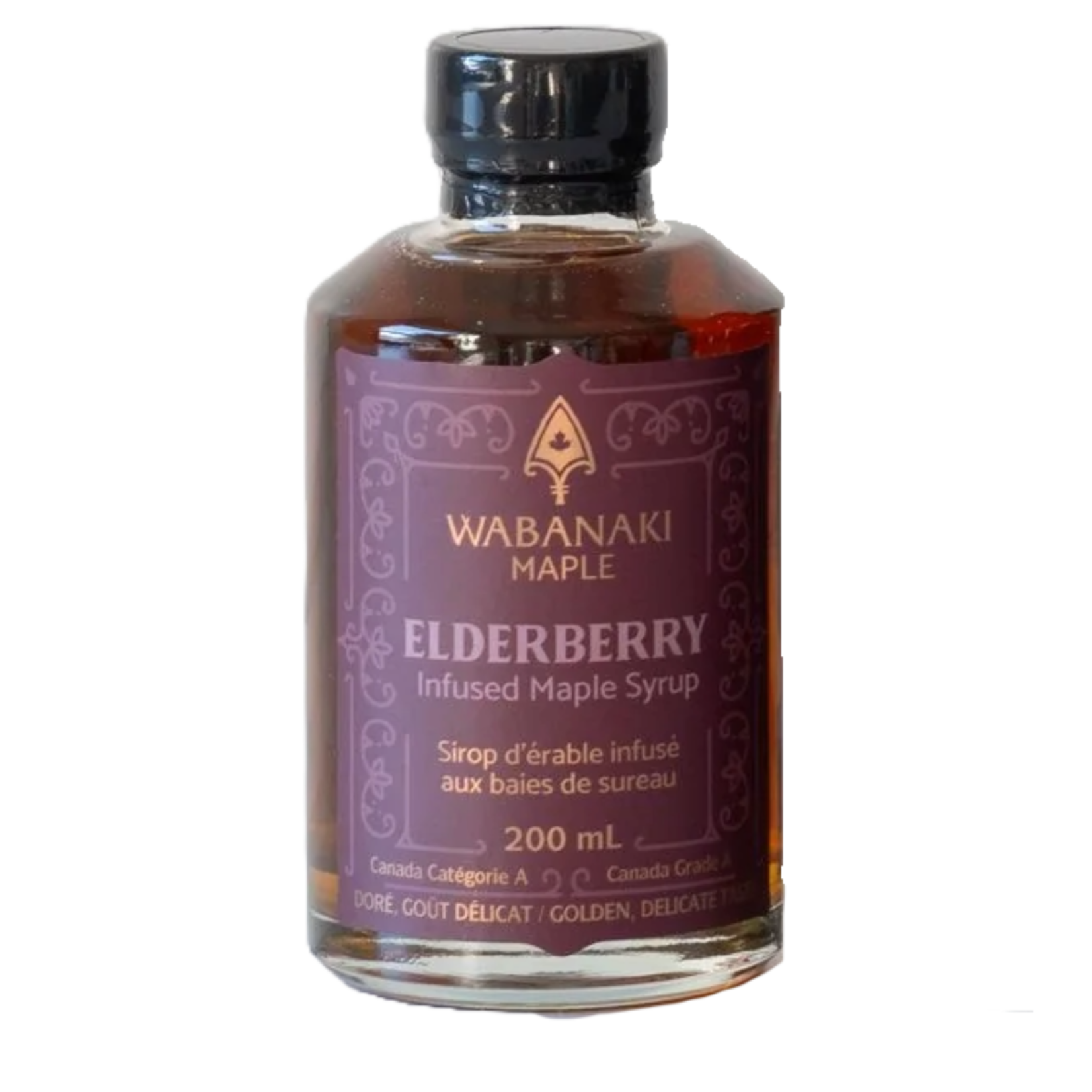 Wabanaki Maple Elderberry Infused Maple Syrup 200ml