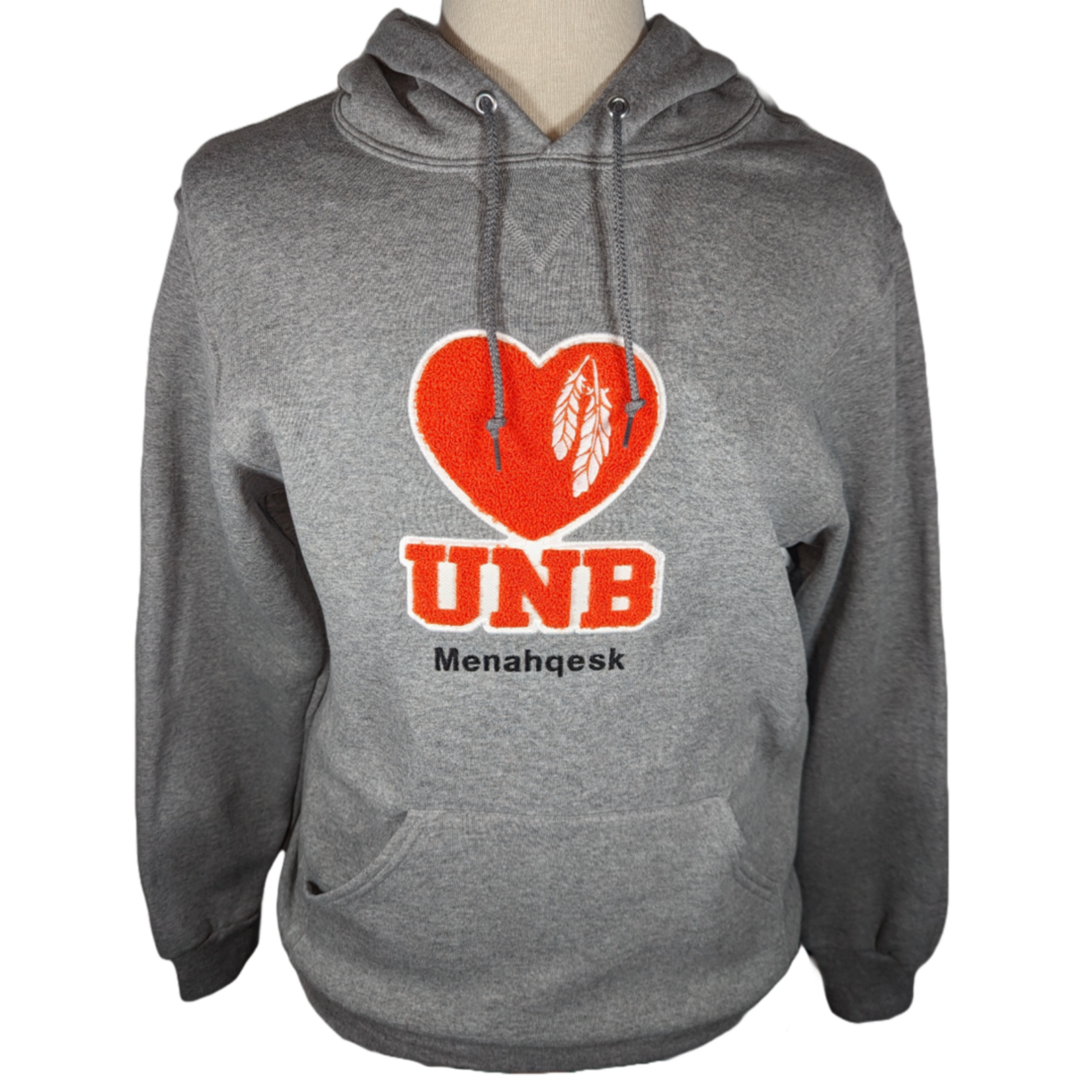 UNB Menahqesk Heart Hoodie