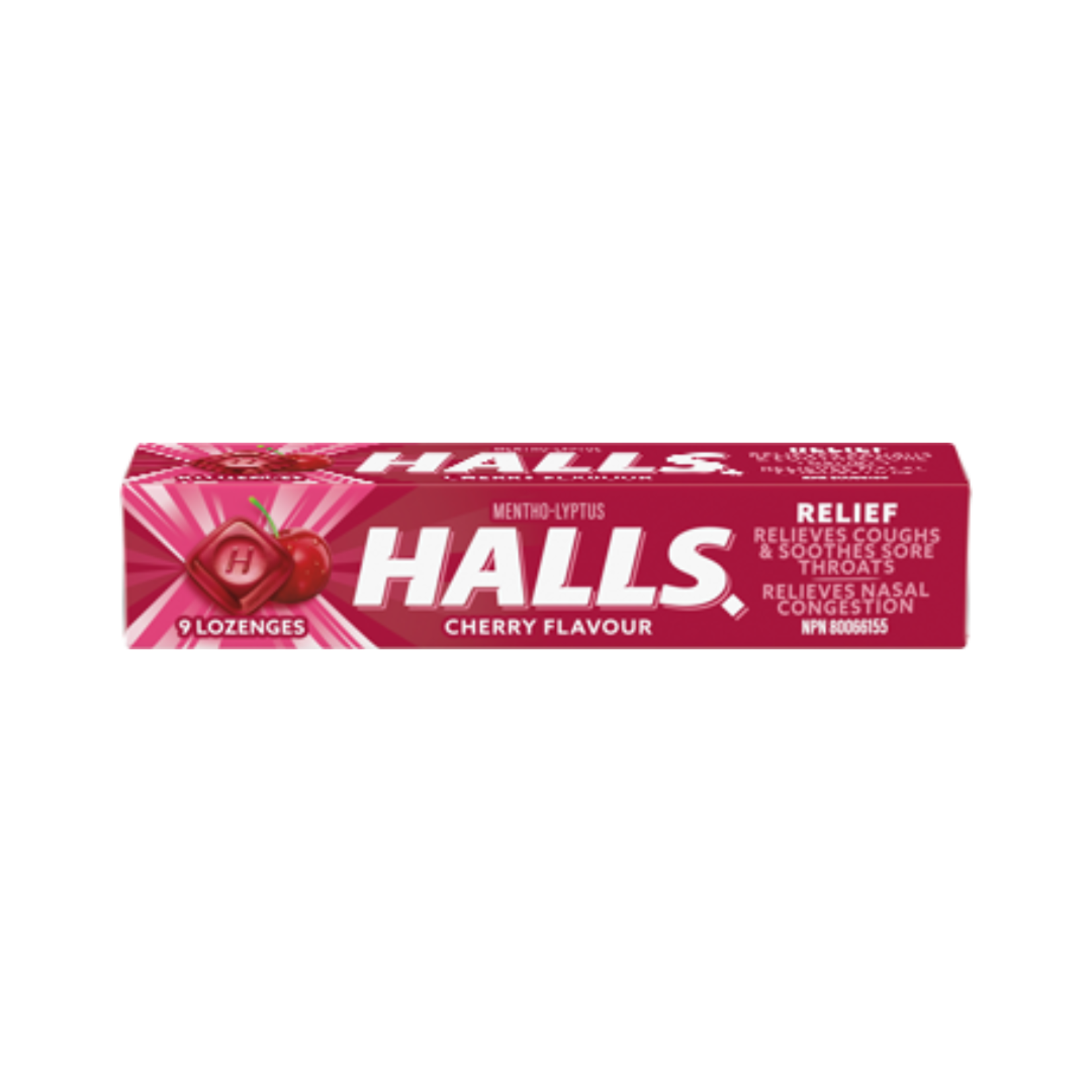 Halls Cherry Cough Drops - 9ct.