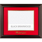 Proudly UNB UNB Black Briarwood Frame