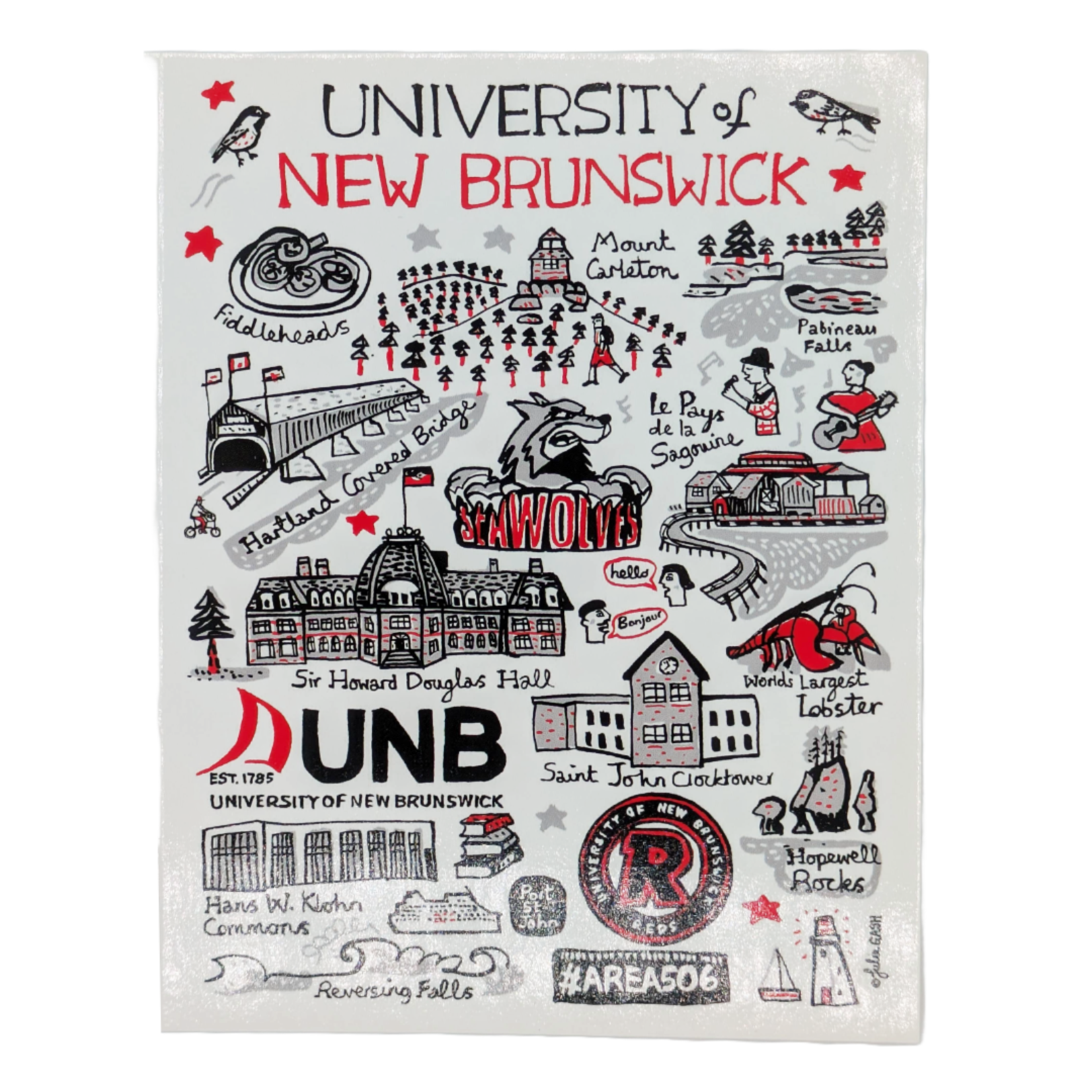 Julia Gash Julia Gash x UNB Greeting Card