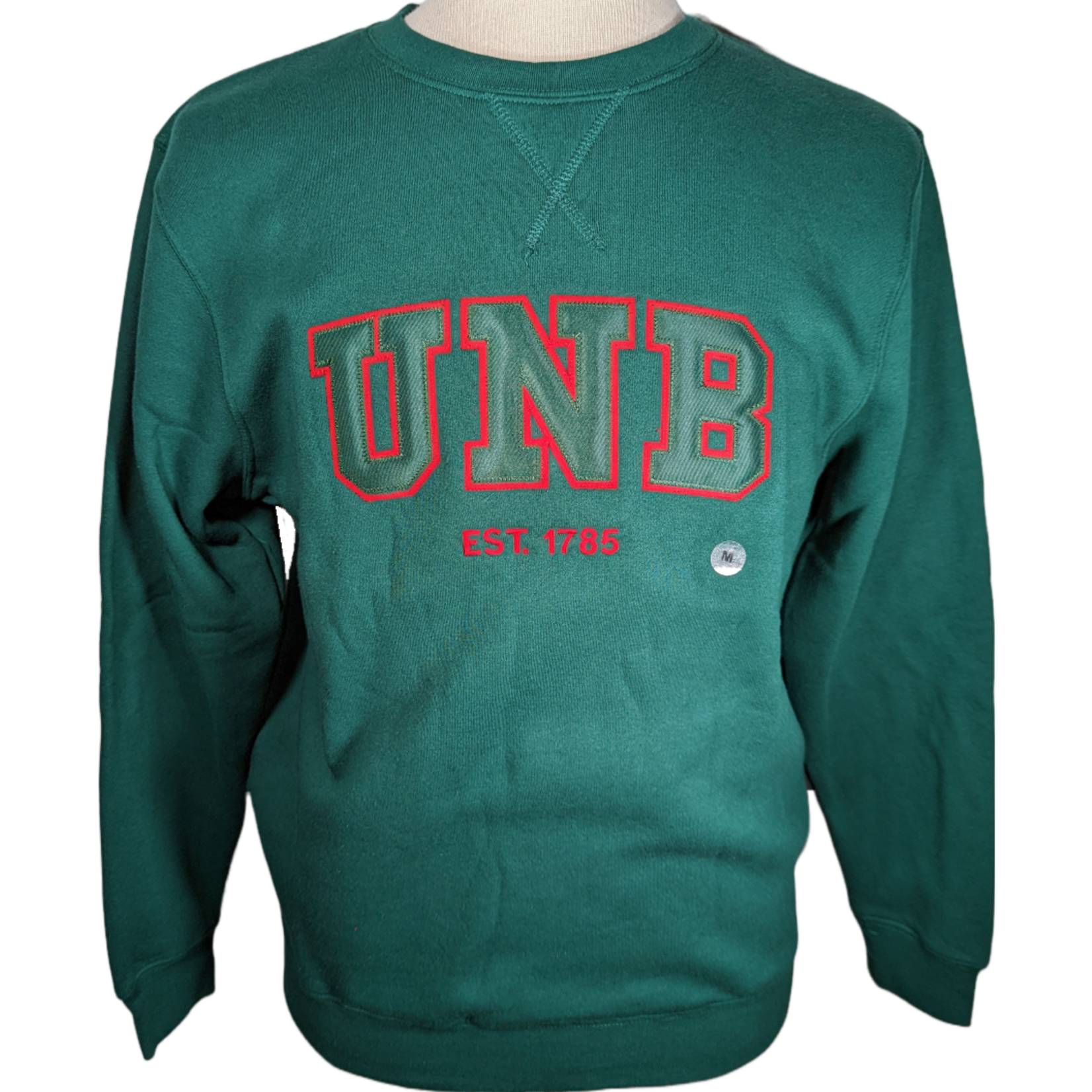 UNB Est. 1785 Core Crewneck Forest Green Medium