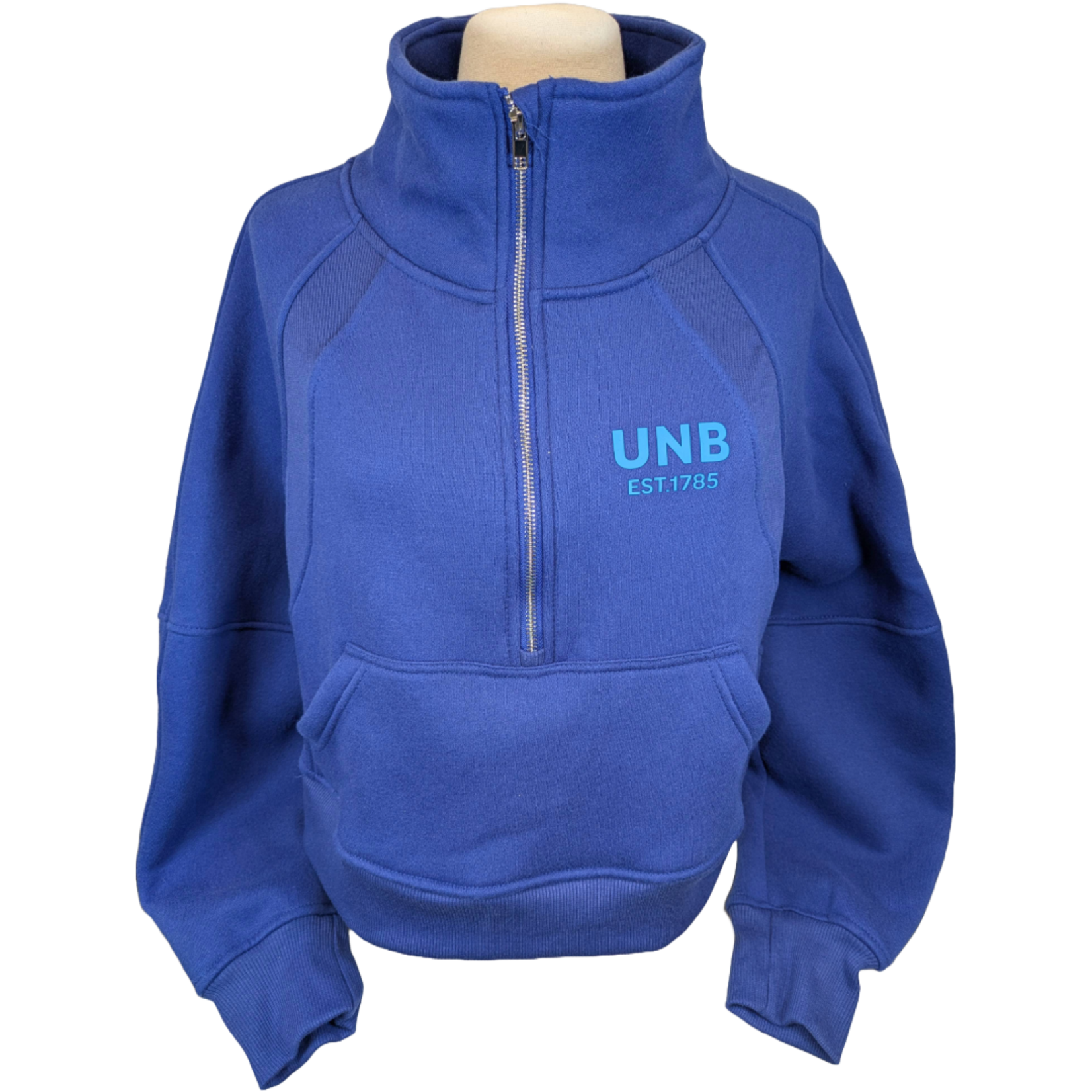 Women's Cropped Half-Zip Sweater - UNB