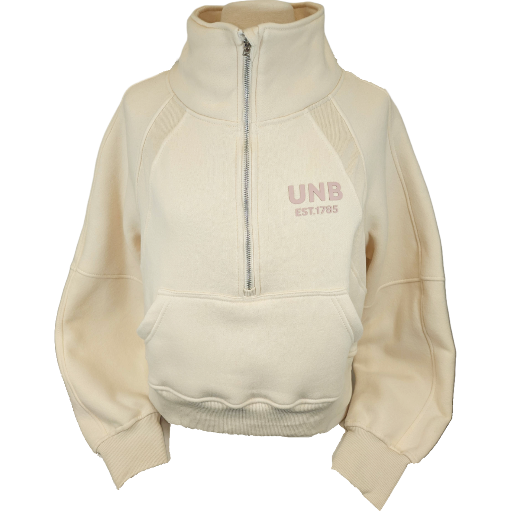 Women's Cropped Half-Zip Sweater - UNB