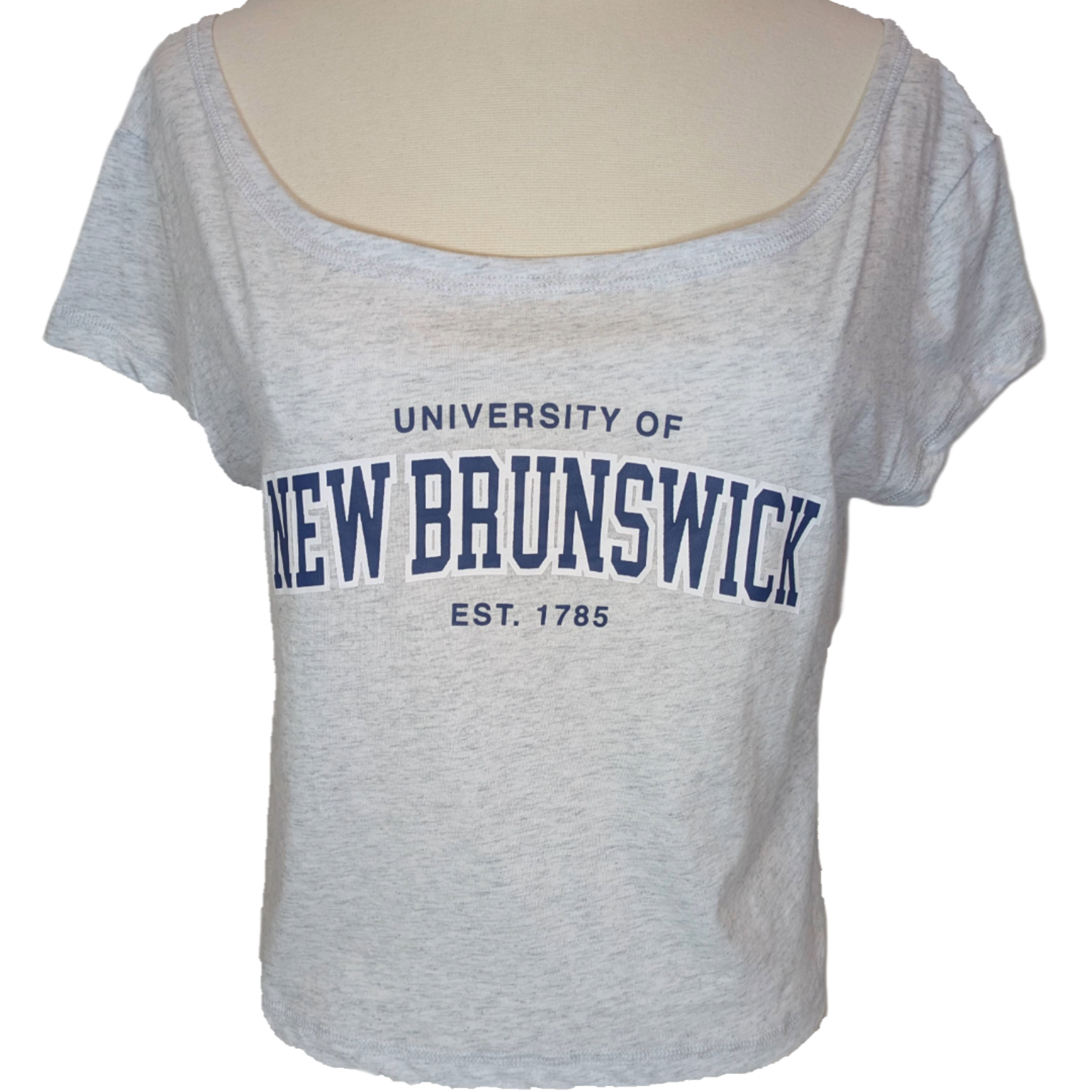 UNB Signature Ladies Cropped Off-The-Shoulder Tee