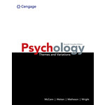 Psychology: Themes and Variations, 7th Ed.