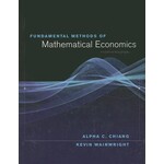 Fundamental Methods of Mathematical Economics, 4th Edition