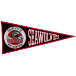 Seawolves Seawolves Felt Pennant