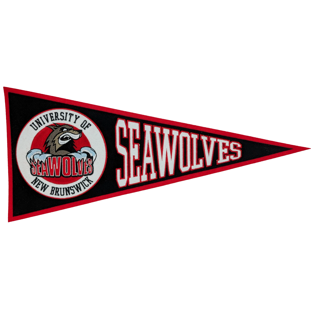 Seawolves Felt Pennant - UNB Saint John Campus Store