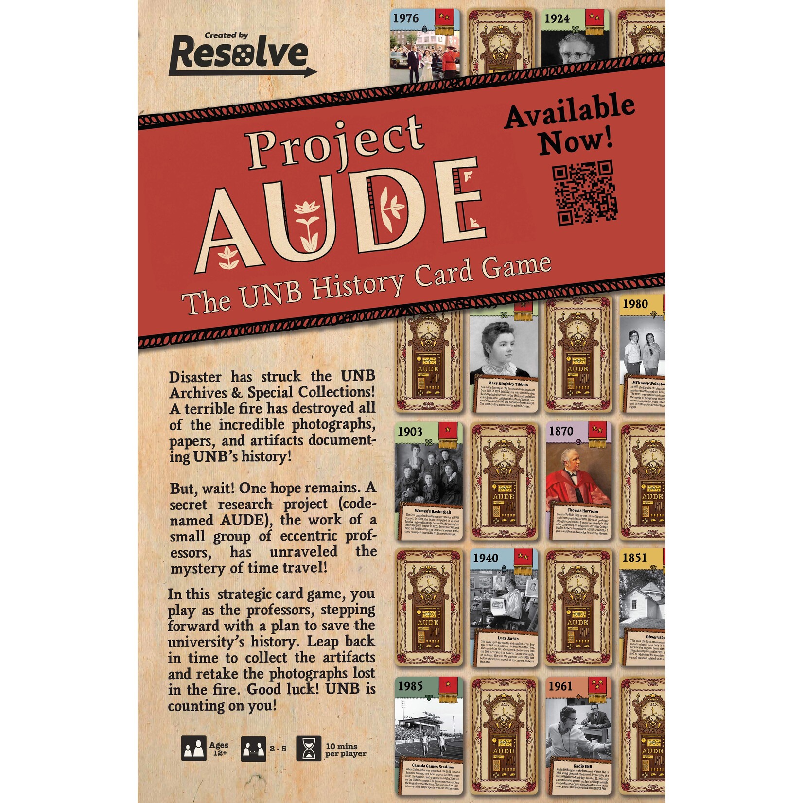 UNB History Card Game Project AUDE
