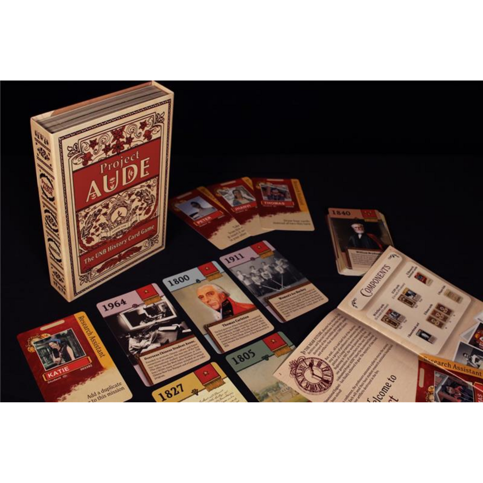 Project AUDE: The UNB History Card Game