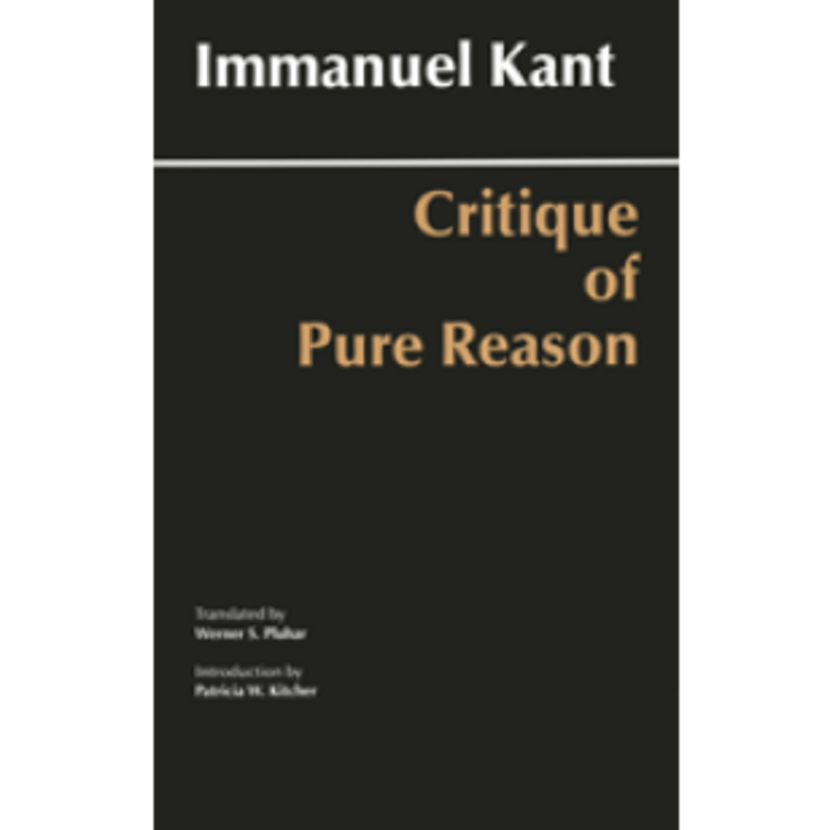 Critique of Pure Reason