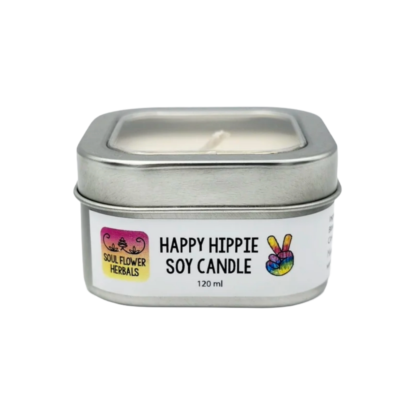 Soul Flower Herbals Candle