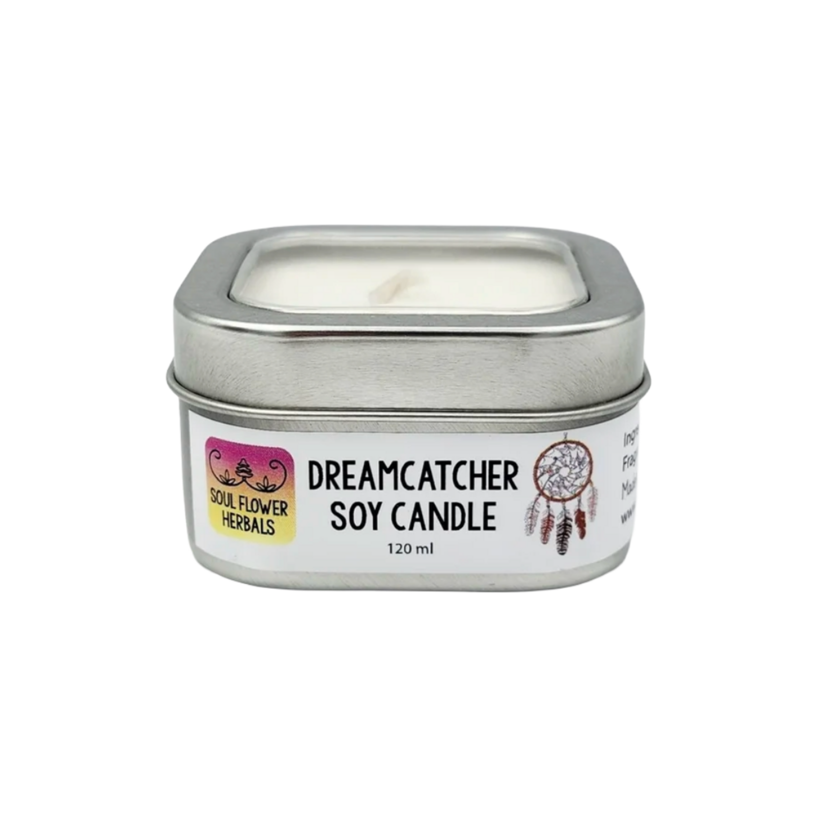 Soul Flower Herbals Candle