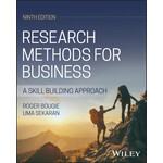 Research Methods for Business: A Skill Building Approach 9th Ed.