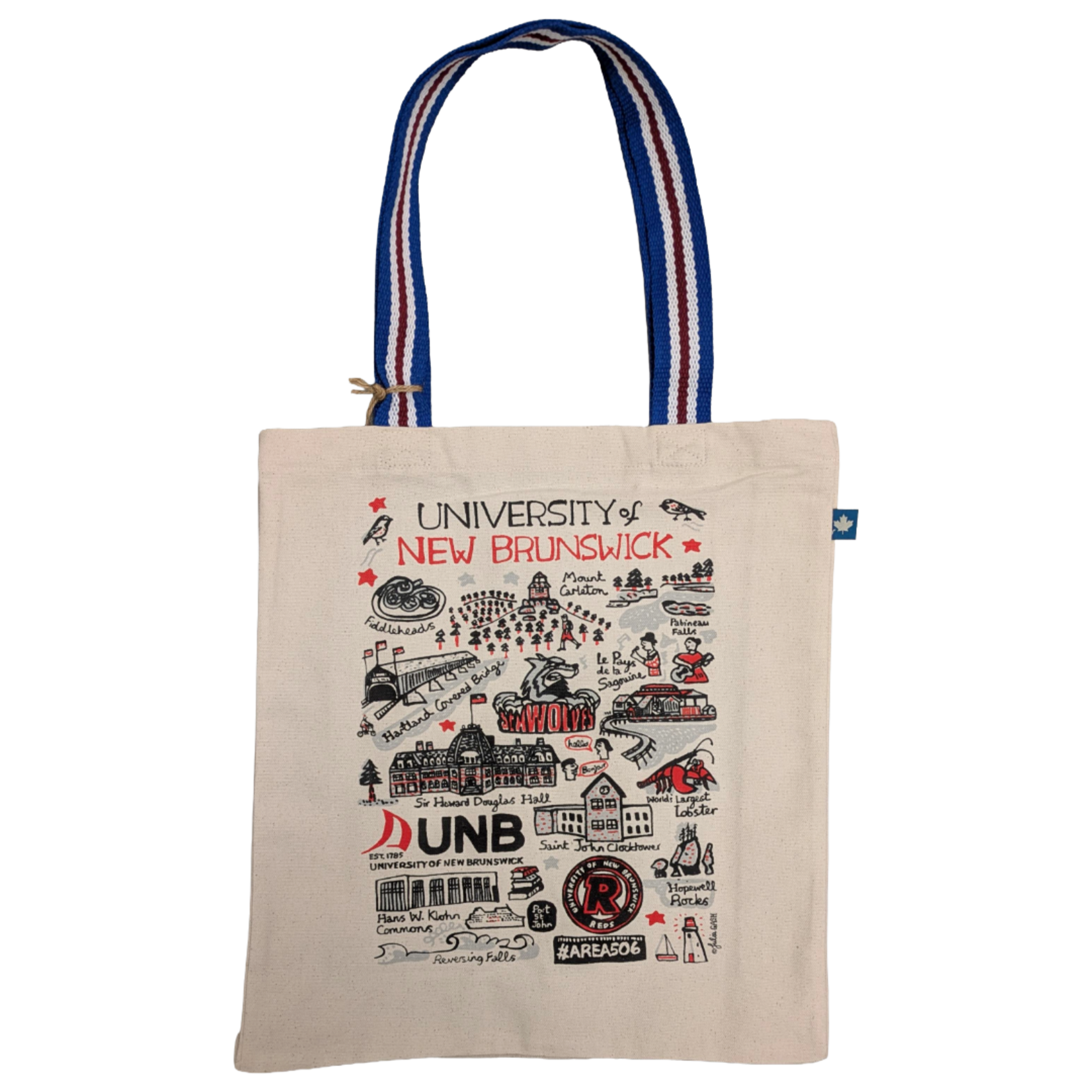 Julia Gash x UNB Tri-Color Large Tote