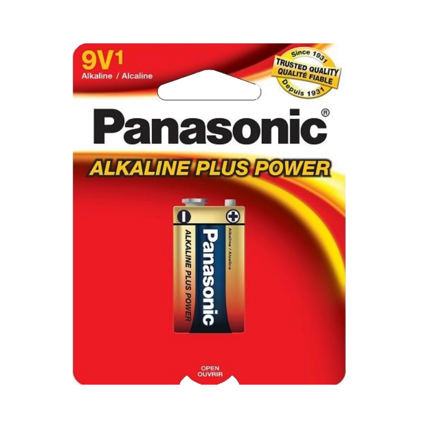 Panasonic 9 Volt Battery - 1 Pack